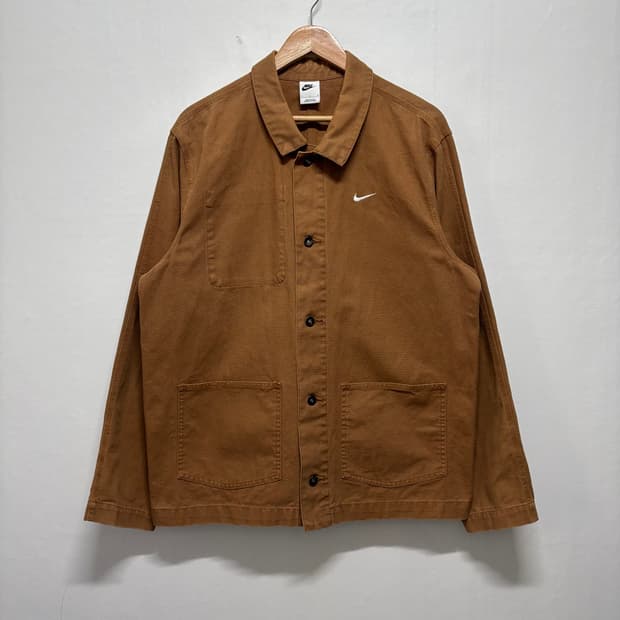 나이키 브라운 워크 초어자켓