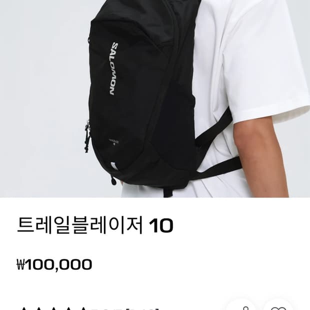 새상품 살로몬 트레일블레이저 10