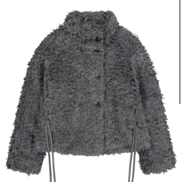 (구해요)코이세이오 퍼자켓 그레이