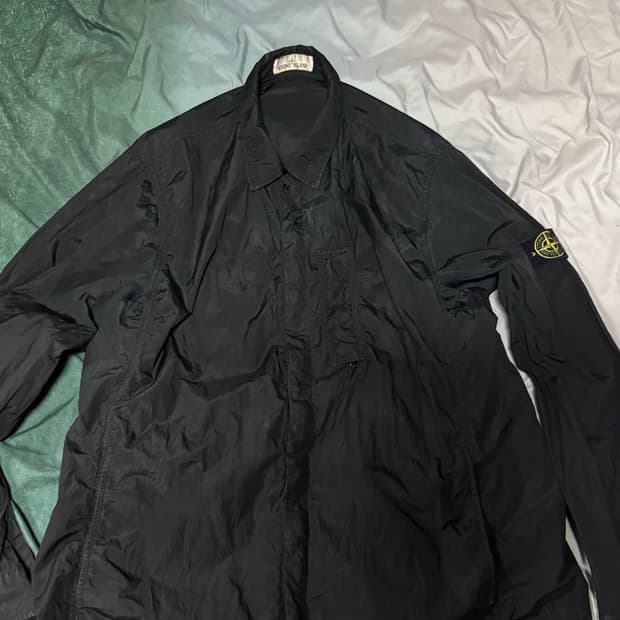 스톤아일랜드 18ss 나일론 오버셔츠 3XL