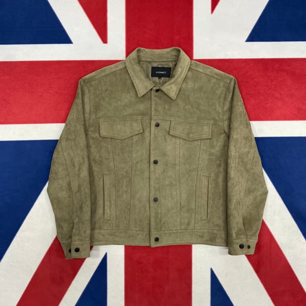 빈티지 스웨이드자켓 L