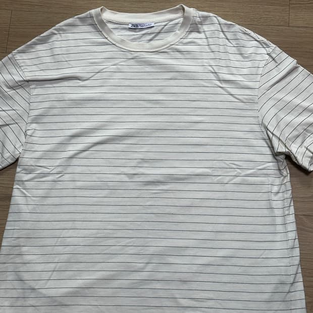 자라 스트라이프 티셔츠