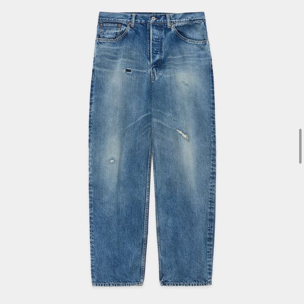 marka 코쿤핏 유즈드 워시드 데님