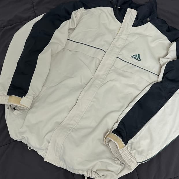 00s 아디다스 올드 스쿨 바람막이 라지