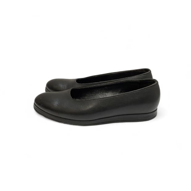 꼼데가르송 가죽 펌프스 플랫슈즈