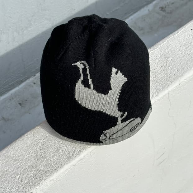 [F] 토트넘 로고 리버시블 비니 모자