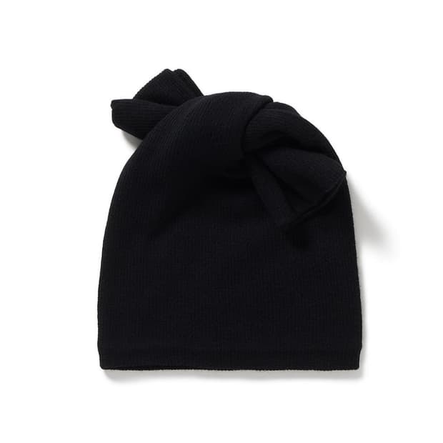 퍼버즈 비니 [니트 캡 앤 스카프] 블랙 