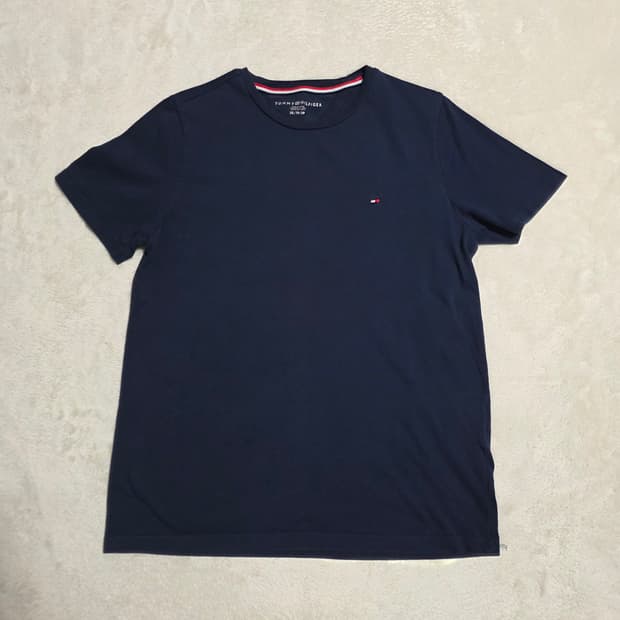 (XS)여성 타미힐피거 라운드 반팔티셔츠