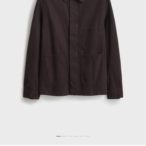 포터리 브러쉬드 워크 자켓 플럼 2