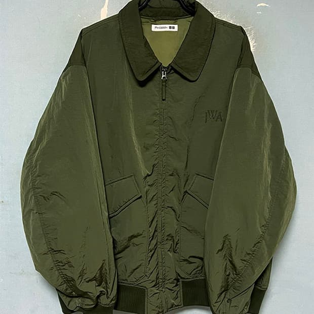 유니클로 jw앤더슨 패디드 남자 항공점퍼 3XL