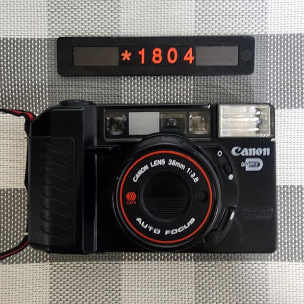 캐논 오토보이 2 데이터백 필름카메라