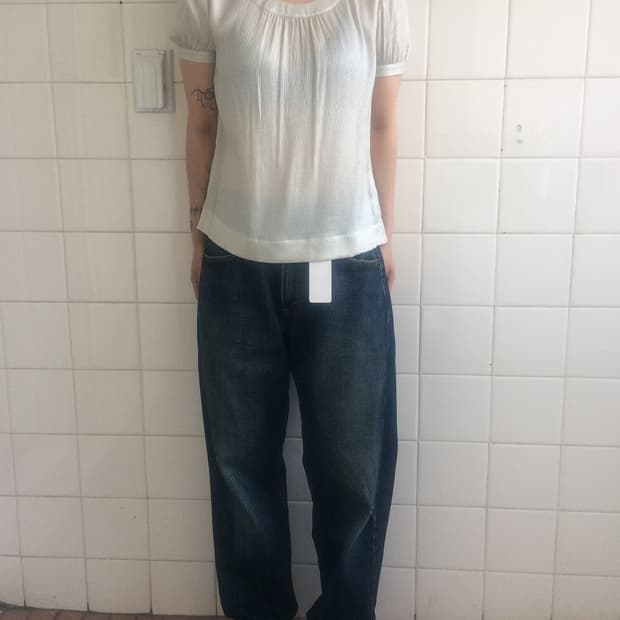 glossy blouse