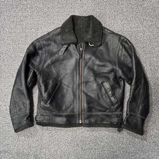 J.K members B-3 무스탕 자켓 (L)