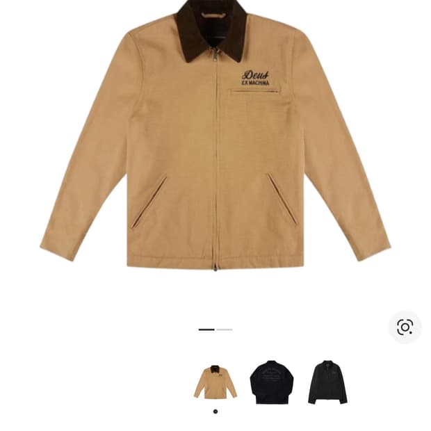 데우스 엑스 마키나 어드레스 워크자켓 디종 XL사이즈