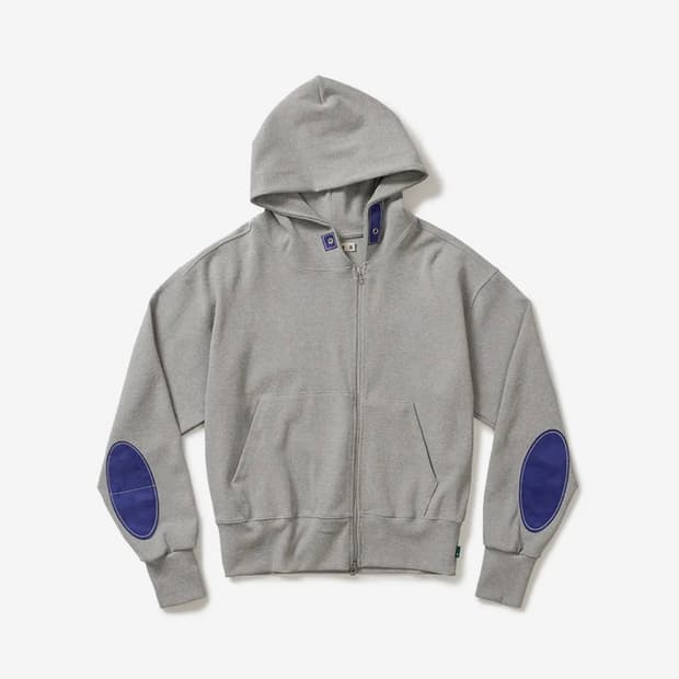 Karactor 카락터 Writer 후드집업 멜란지 그레이 00 팝니다