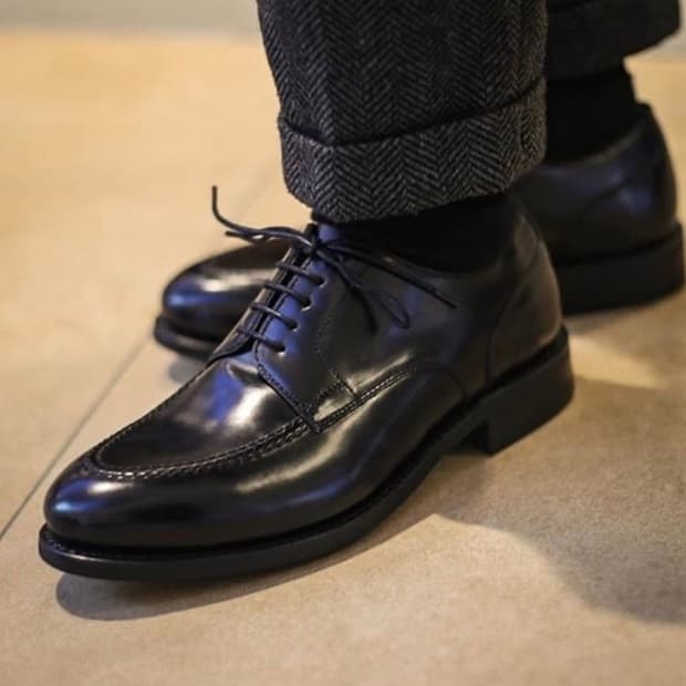 버윅 유팁 더비신발 홍창 7사이즈