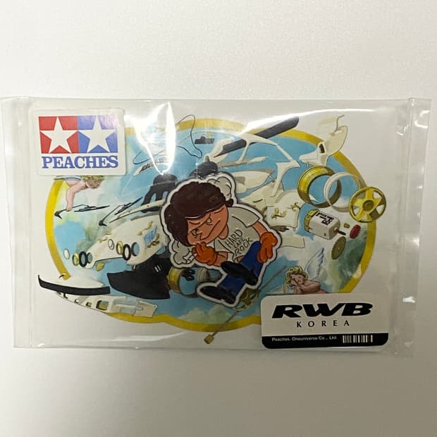 Peaches. x RWB Korea 나카이상 캐릭터 배지