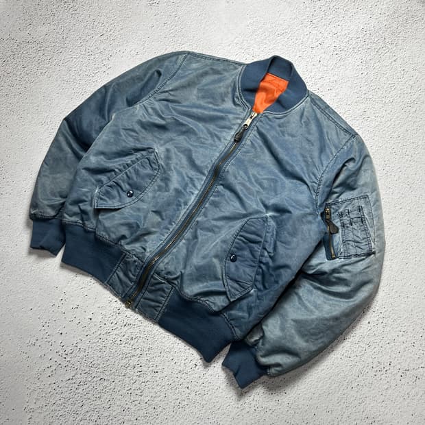 VINTAGE AIR FORCE TYPE MA-1 JACKET