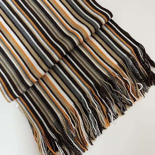 vintage butter check muffler