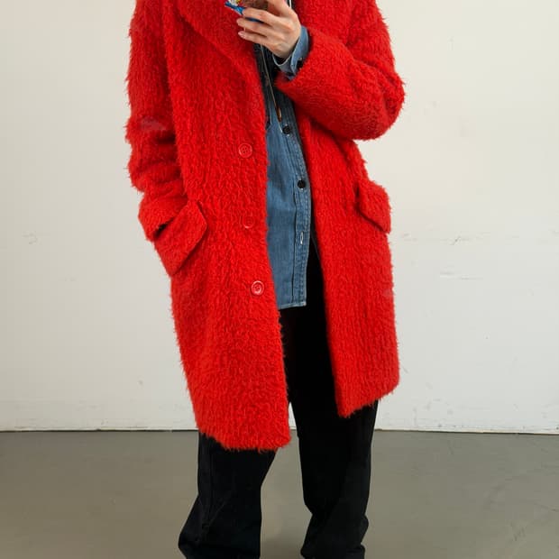 COACH TEDDY BEAR COAT