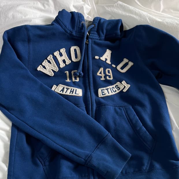 후아유 후드집업 진블루 M