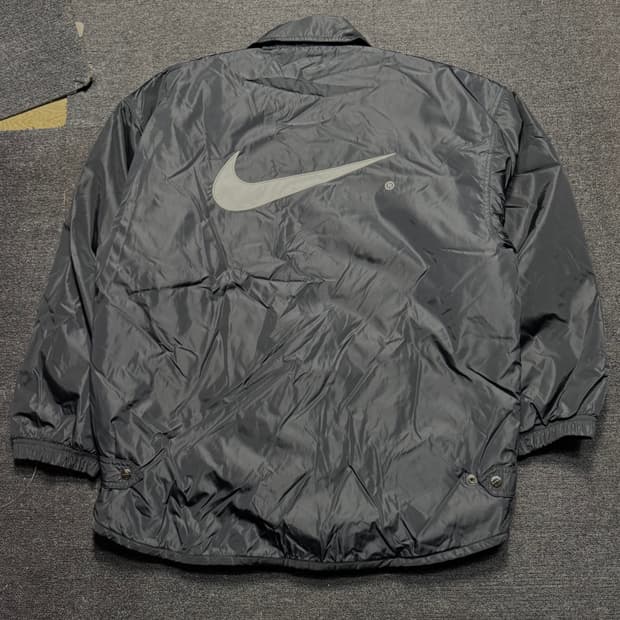 90s 나이키 올드스쿨 빅로고 오버핏 점퍼 자켓