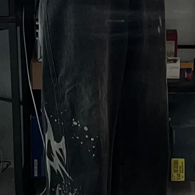 레더리 데님팬츠 (LRDN4101BK)