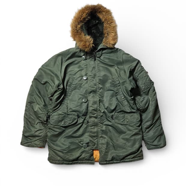 알파인더스트리 N3B 빈티지 파카 XXL