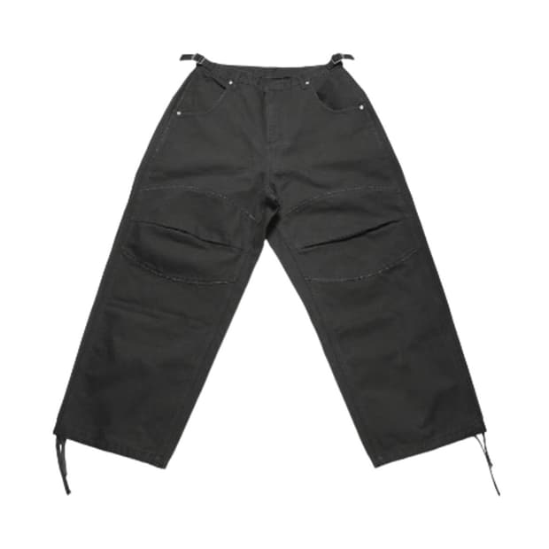 [L] MJD 캔버스 3D 니 팬츠 차콜