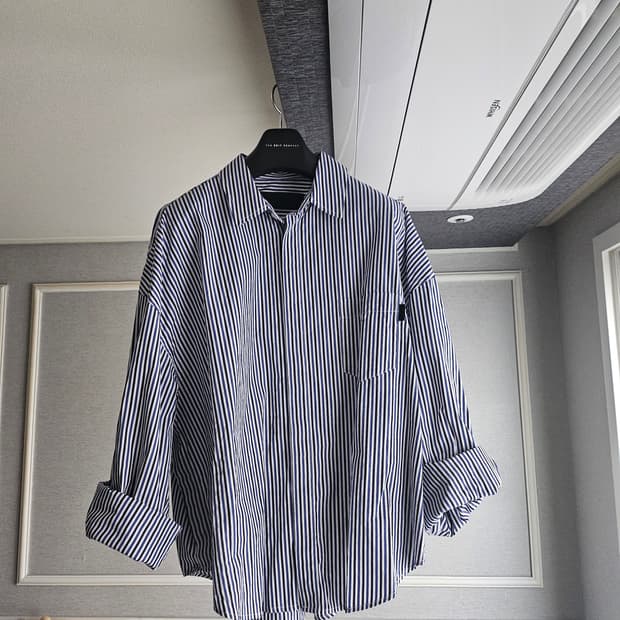 [거의 새것] JUUN.J 준지 스트라이프 셔츠 남방