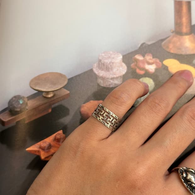 Greek 925silver ring