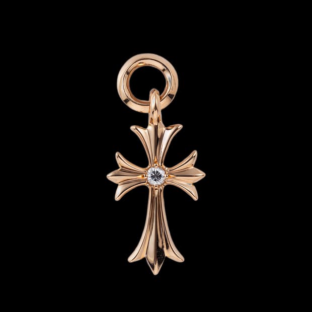 크롬하츠 타이니 크로스 22k 1P 다이아 펜던트 구합니다