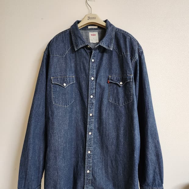 리바이스 웨스턴데님셔츠 (3XL