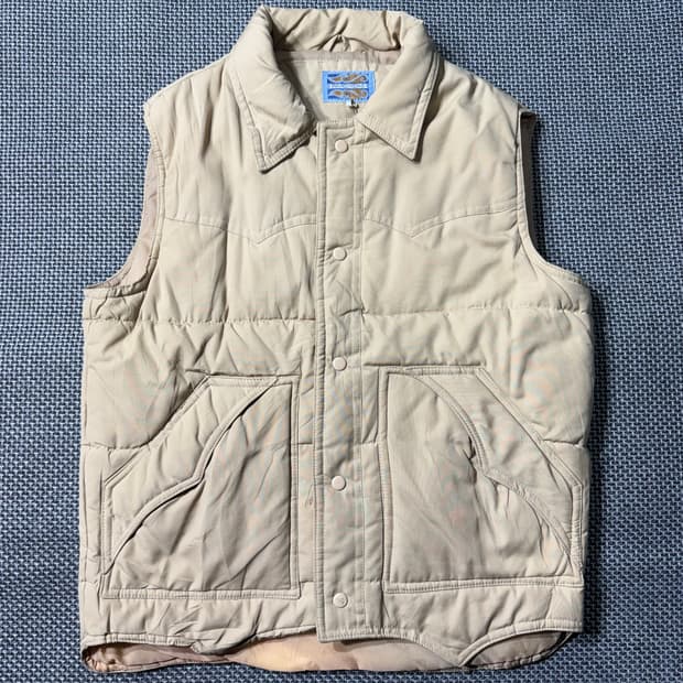 빈티지 마운틴 패딩 베스트 베이지 ( M/OLD-8272 )