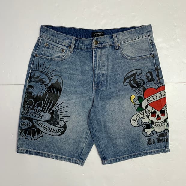 에드하디 데님 반바지 쇼츠