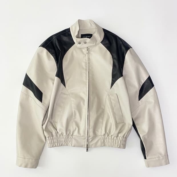 이지노이지 레이서 레더 자켓 (1)