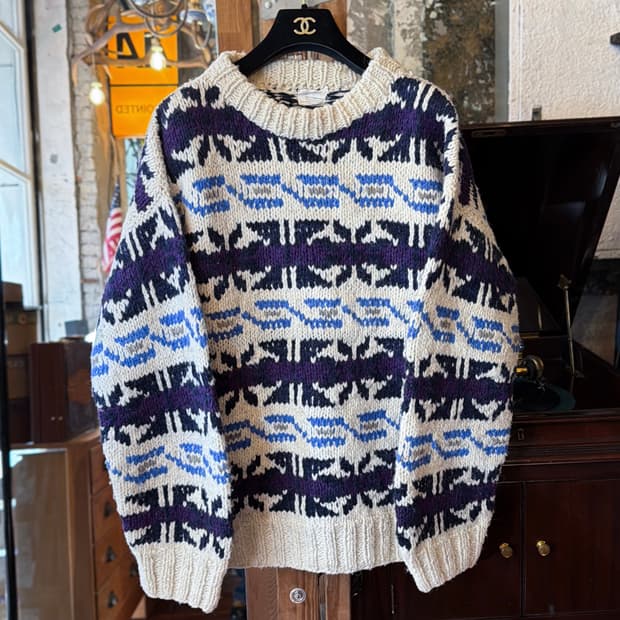 Silk Road 핸드메이드 빈티지 스웨터