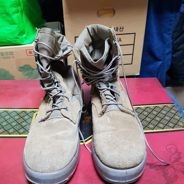 베르빌 하계용 사막화 전투화 군화 7W 판매