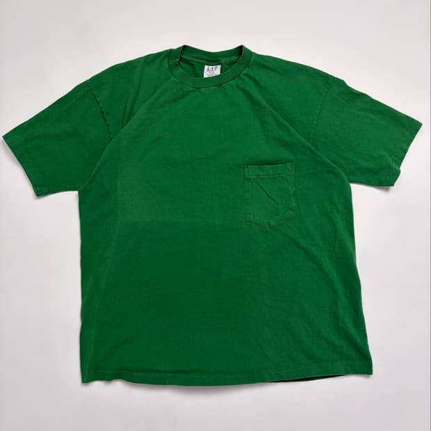 90s Gap Pocket Tee (kelly green)