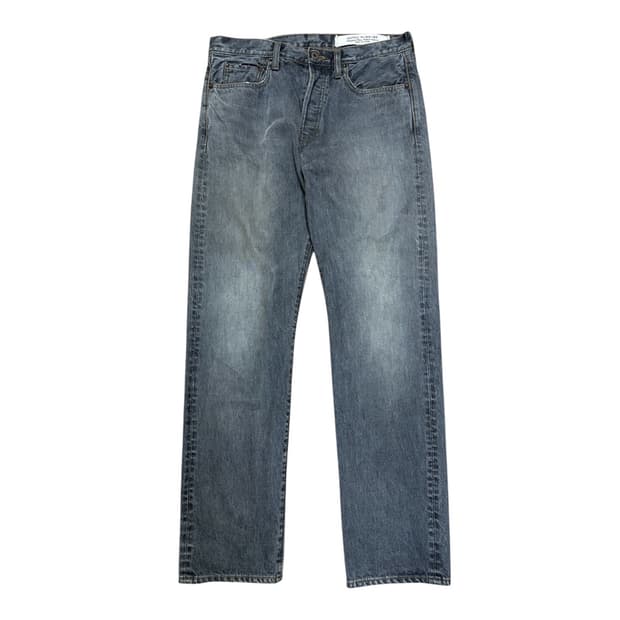 캐피탈 14oz 몽키시스코 데님 흑청