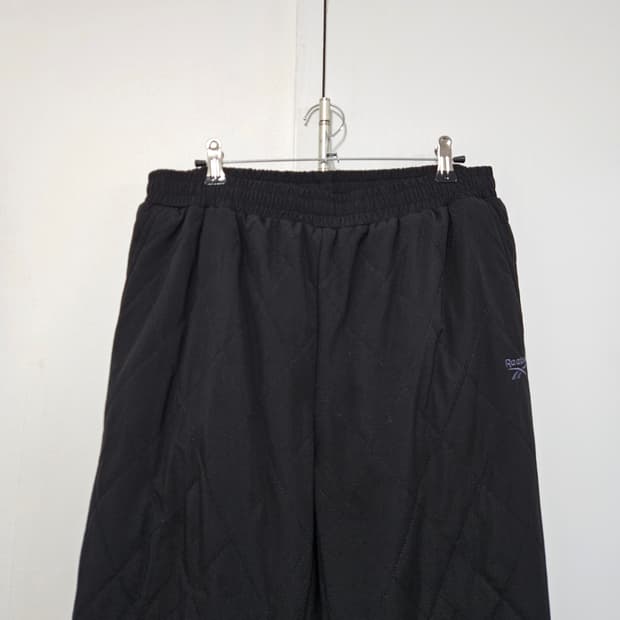 리복 퀼팅 누빔 패디드 트랙팬츠 조거팬츠 XL