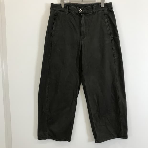 자라 신형 커브드 데님 팬츠 [34인치]