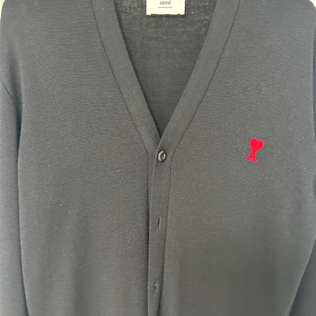 아미 가디건 블랙 L(100)