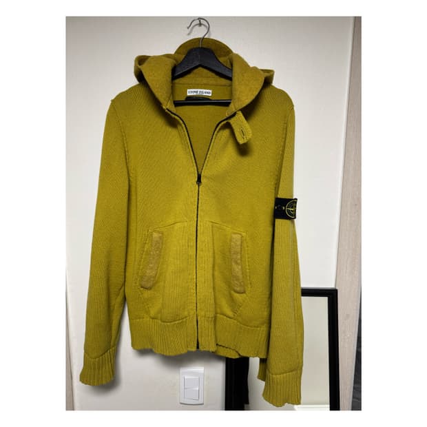 스톤아일랜드 니트 집업