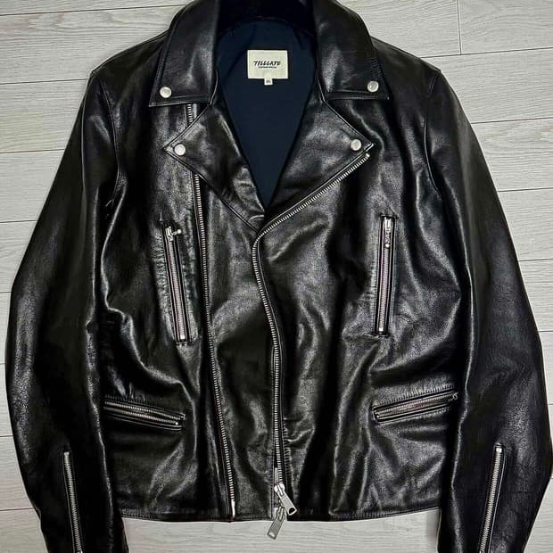 틸레이트 홀스하이드 말가죽 라이더 자켓 105-110