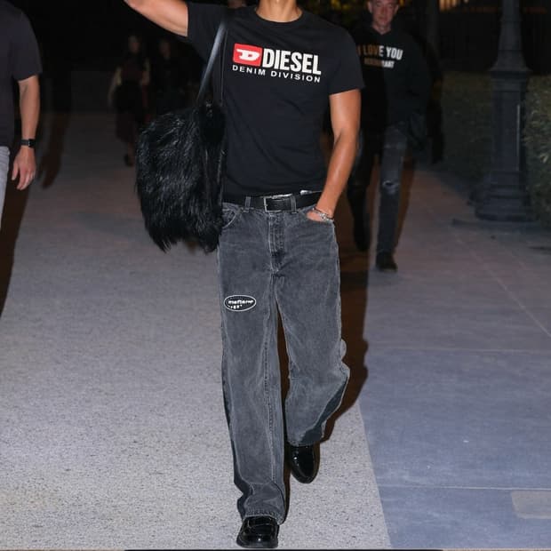 일본(XL-100) 90’s 디젤 데님 디비전 오리지널 원판 로고 티셔츠