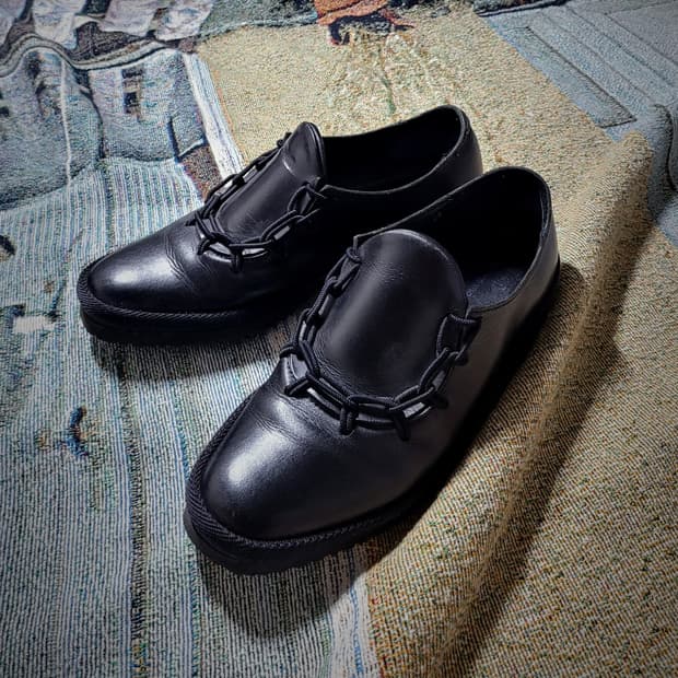 미도리카와 뉴 체인 레더 슈즈