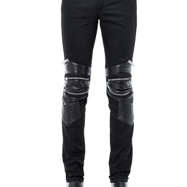 (구매글) 생로랑 레더패널진