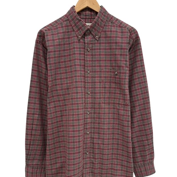 랭글러 러기드 체크셔츠 브릭레드 (L~2XL) 