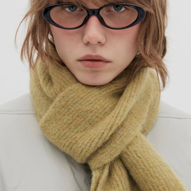 로우클래식 알파카 머플러